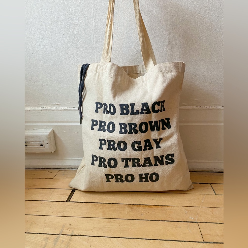 SOLD | Medium Canvas Tote Bag- Pro All the Best 💕